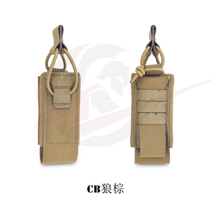 【Tactical Raiders】PM-023 (a pair)Haley Style Single Pistol Magazine Pouch 9mm mag pouch