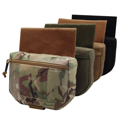 Tactical Vest Drop Dump Pouch JPC FCPC Vest Chest Rig Belly Bag Fanny Pack Hunting Airsoft Vest Accessory Bag