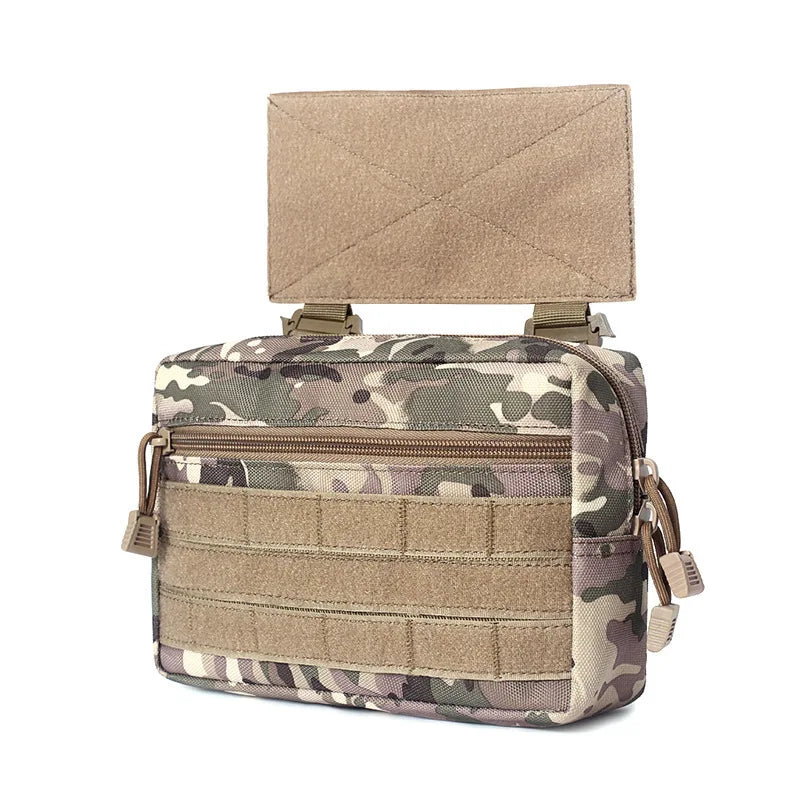 Outdoor Sports Molle EDC Pouch Dump Drop Pouches Airsoft Hiking Camping Hunting Accessories Organizer D3 Chest Rig MK3 Vest Bag