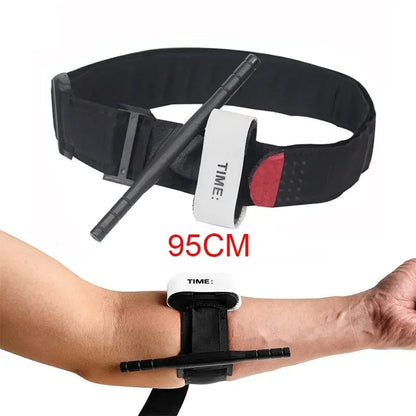 Tactical Survival Combat Tourniquet, 65/75/95cm Rotating Tourniquet, Medical Emergency Belt for Outdoor 2/4 pcs CAT