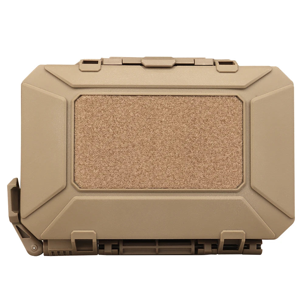 Tactical Case ABS Instant Equipment Box for Airsoft Vest MOLLE Bag Waterproof Protective Box Outdoor Hunting Storage Pouch
