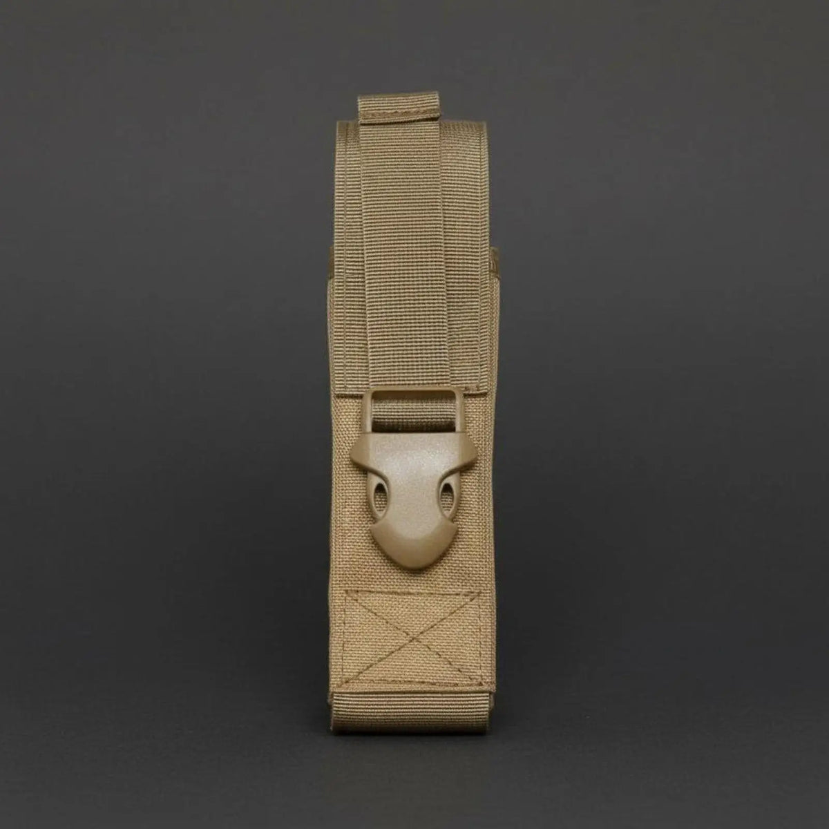 Pouch Nylon Flashlight Holster Reinforced Stitching MOLLE Belt Clip Utility Bag for Hiking
