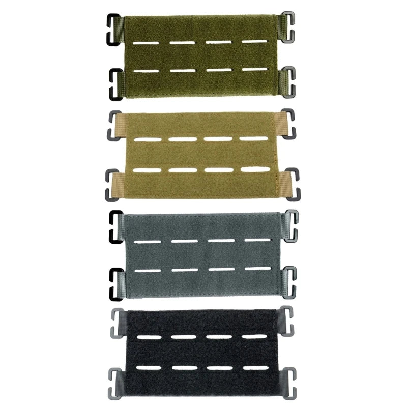 G92F Molles Patches Hook and Loop Tacticals Patches Panel Display MollesStrip Attachment for Badge Backpack Molles Accessory