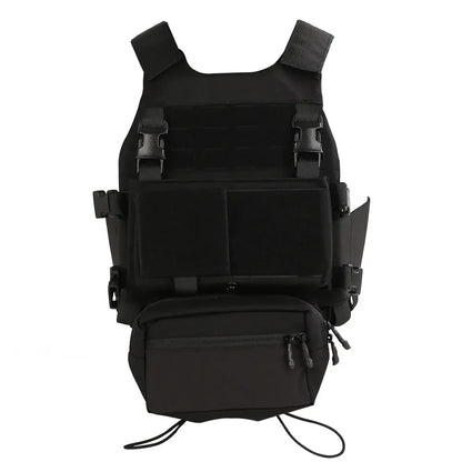 Emersongear Tactical For FCS Style VEST W/MK Chest Rig Set Body Armor Chest Rig Airsoft Hunting Vest Camping Hiking EM7407