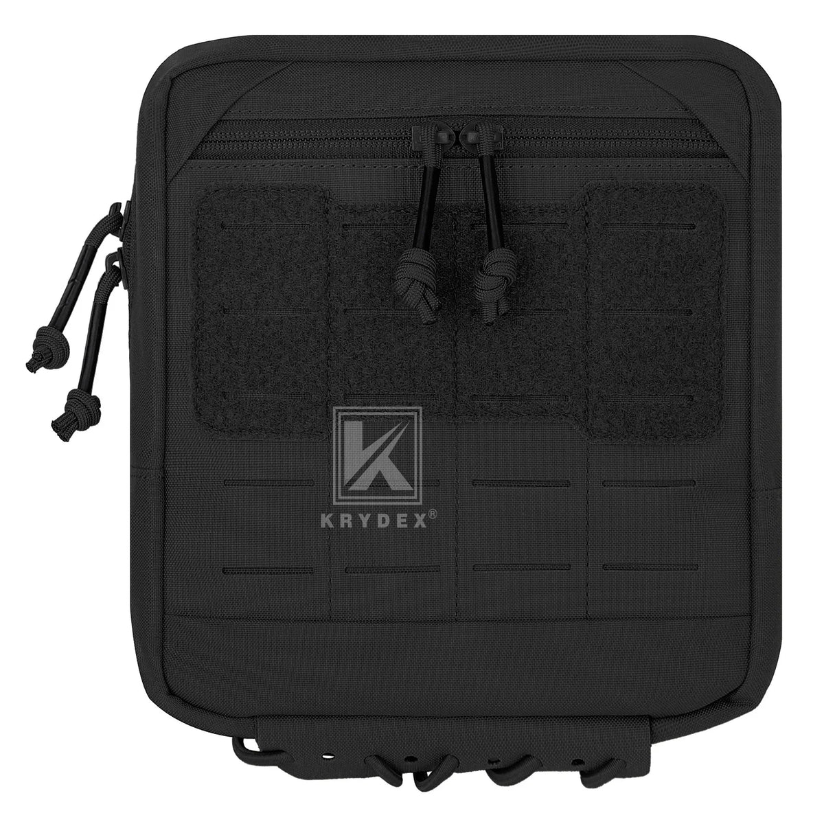 KRYDEX Tactical 7x8 Inch Admin Pouch MOLLE Utility Tool Pouch Modular Medic Bag for Vest Chest Rig Camping Outdoor Accessories