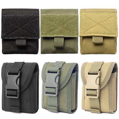 Tactical Molle EDC Pouch Magazine Cigarette Pouch Waist Pocket Airsoft Ammo Bag Hunting Accessories Utility Gadget Gear Pouch