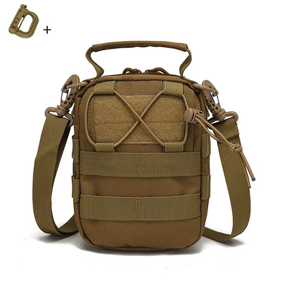 Outdoor cycling lightweight single shoulder crossbody bag, wear-resistant riding equipment, portable small shoulder bag, easy to