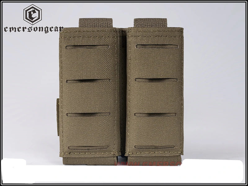 Emersongear LCS Rifle Magazine Pouch Triple FAST 9/ 5.56/7.62mm Open Quick Release Mag Nylon Holster  Accessories