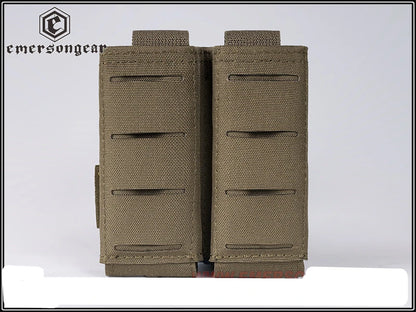 Emersongear LCS Rifle Magazine Pouch Triple FAST 9/ 5.56/7.62mm Open Quick Release Mag Nylon Holster  Accessories