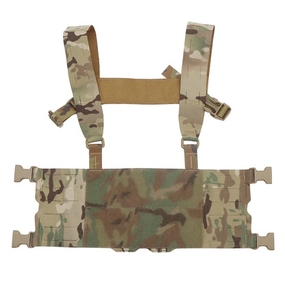 Ferro Style Tactical Chesty Rig Wide Harness Lightweight MOLLE Hunting Vest FCPC V5 Quick Conversion Shooting Airsoft Chest Rig