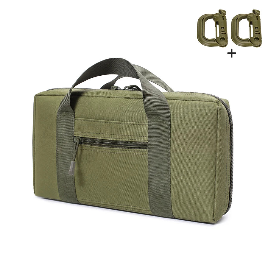 Outdoor multi-purpose handbag, casual storage bag, main bag, double zipper, portable handle design