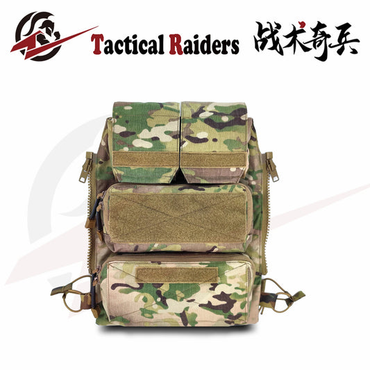 【Tactical Raiders】PaB-005 CP Style Tactical Zip-on Panel Pack Bag Suitable AVS JPC2.0  Adapter Backpack Storage Bag