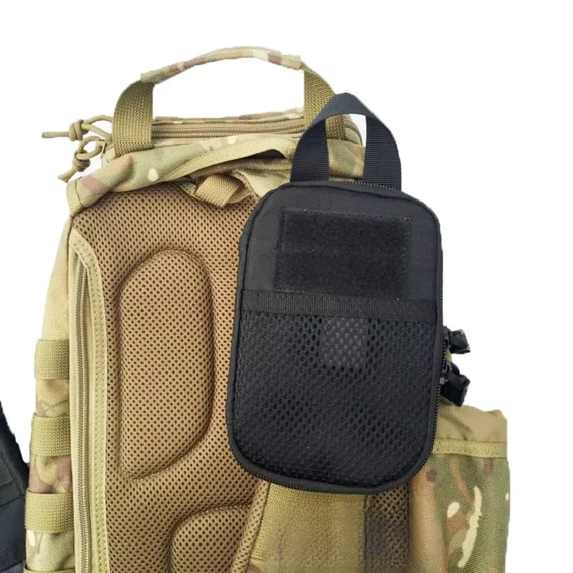 Tactical EDC Molle Pouch Portable Small Medical Waist Pack Outdoor First Aid Bag Phone Case Holder Camping Hunting Accessories