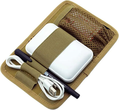 Modular Hook Loop Panel EDC Organizer Utility EDC Tool Organizer Board Hunting Accessories Equipment Inner Separation Pouch