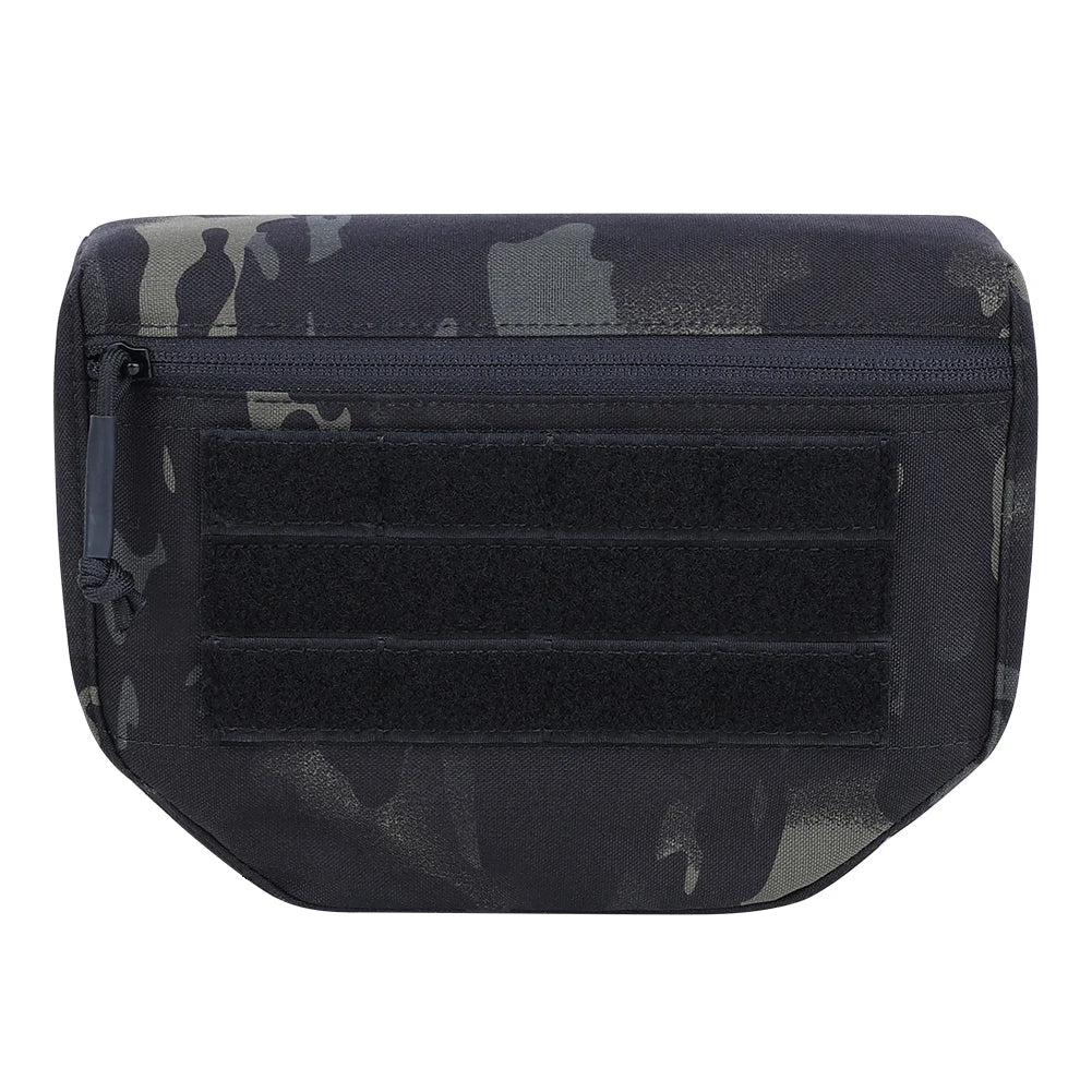 KRYDEX Tactical Dangler Drop Pouch Utility Tool Storage Bag with Hook and Loop for JPC CPC AVS Armor Plate Carrier Vest