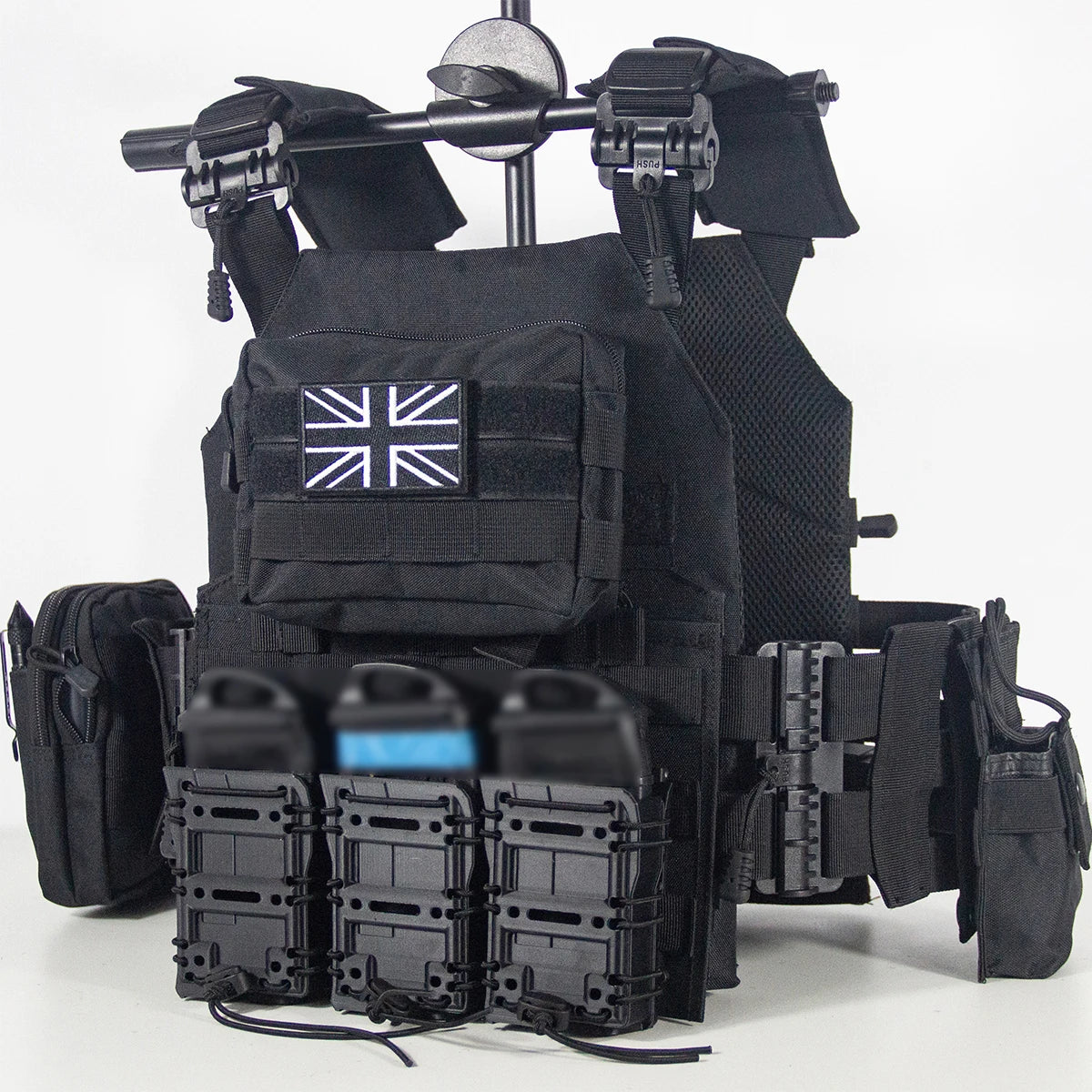 JPC Tactical Ghost Vest Detachable Protective Tactical Carrier for Call of Duty Cosplay Outdoor Special Forces Airsoft Wargame