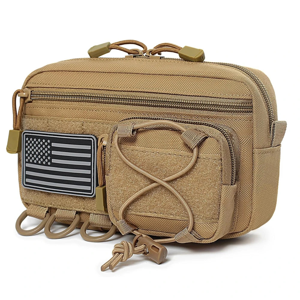 Outdoor First Aid Pouch Molle EMT Pouches Rip-Away Hunting IFAK Medical Bag Outdoor Emergency Survival Kit Quick Release Design