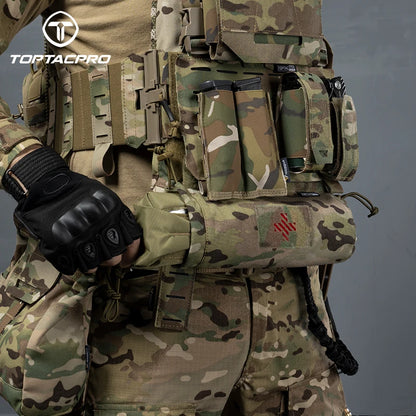 TOPTACPRO Tactical Medical Pouch Roll 1 Trauma EDC Pouch IFAK First Aid Kit Pouch 8531