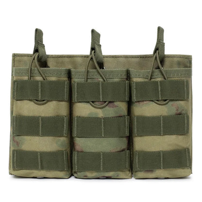 Tactical Molle Single&Double&Triple Magazine Pouches Airsoft AK 7.62 5.56mm M4 Rifle Mag Bag Tactical Gear Hunting Accessories