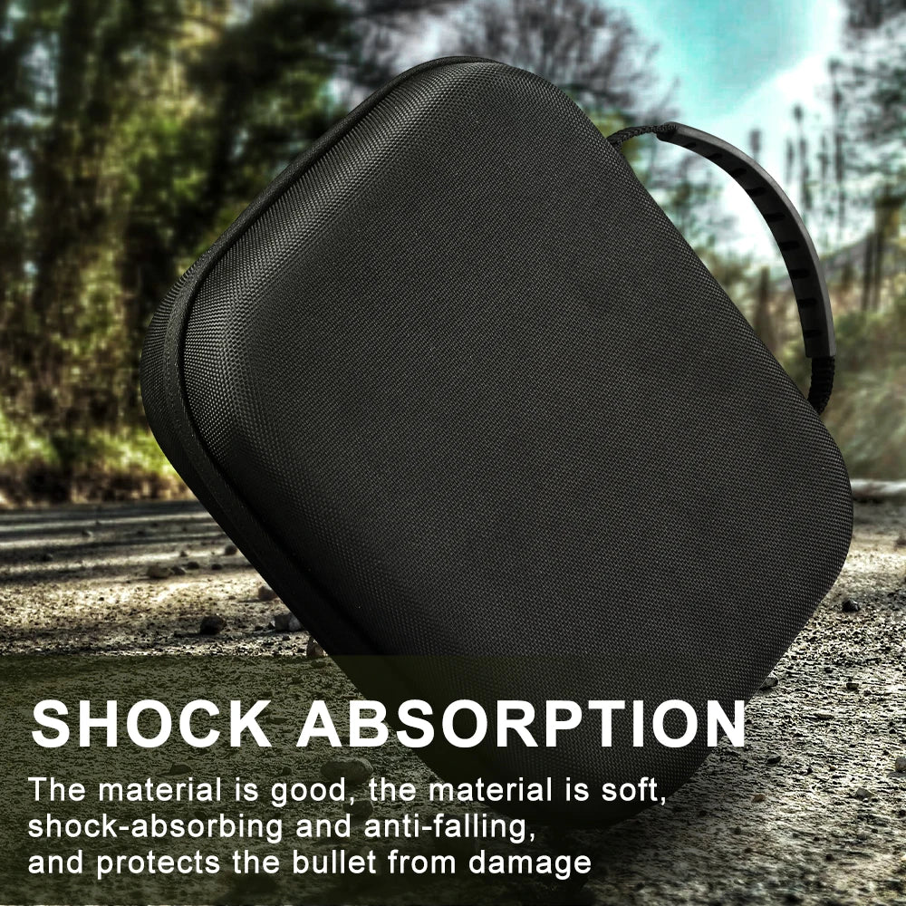 Ammo Pouch Portable Case for Cartridges 9mm .22LR .223/5.56mm Ammunition Storage Box Large Capacity Bullet Bag Hunting Shooting