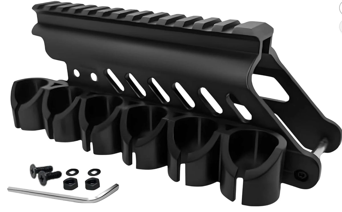 12GA Side Saddle Shell Holder  Compatible with Mossberg 500/590/Maverick 88/Shockwave Series