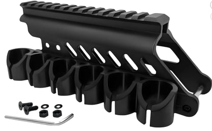 12GA Side Saddle Shell Holder  Compatible with Mossberg 500/590/Maverick 88/Shockwave Series