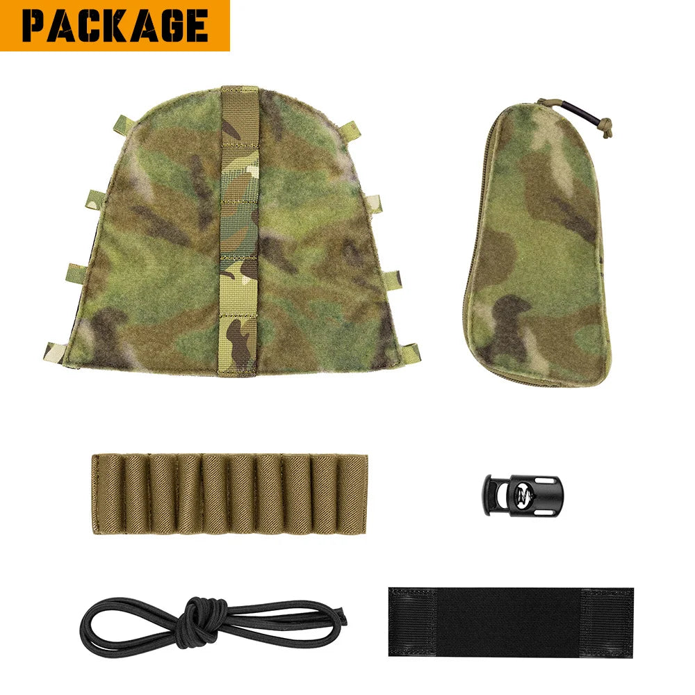 KRYDEX Rifle Buttstock Stock Pack Cheek Rest Gun Pouch Tactical Shell Holder Shot Hunting Gear Combat Accessories Right Hand