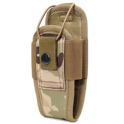1000D Molle Radio Walkie Talkie Pouch Waist Bag Holder Pocket Portable Interphone Holster Carry Bag for Hunting Camping