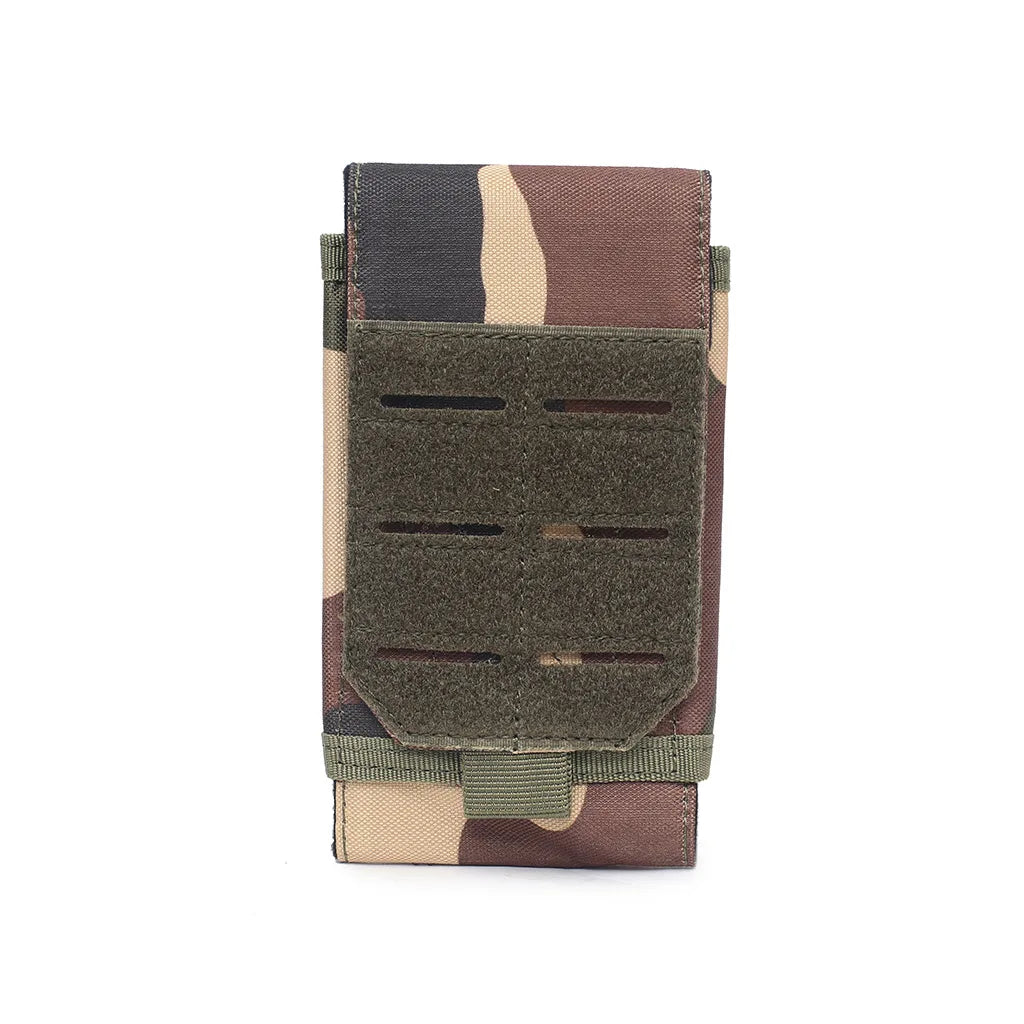 Outdoor Sports Molle Phone Pouch Laser Cut Molle Phone Pouch Waist Pack Camping Hiking Hunting Accessories EDC Tool Bag