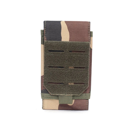 Outdoor Sports Molle Phone Pouch Laser Cut Molle Phone Pouch Waist Pack Camping Hiking Hunting Accessories EDC Tool Bag