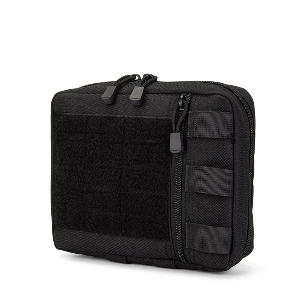 Tactical Molle Admin Pouch Multi-Purpose Pouch Modular EMT EDCOrganizer Tool Pouch Bag Utility Zippered Waist Pack Medical bag