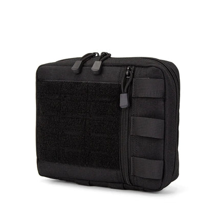 Tactical Molle Admin Pouch Multi-Purpose Pouch Modular EMT EDCOrganizer Tool Pouch Bag Utility Zippered Waist Pack Medical bag