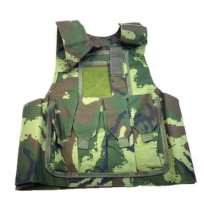 Kids Tactical CS Vest Children Outdoor Camouflage Waistcoat Training Airsoft Paintball  Vests Combat Shooting Protect Gear