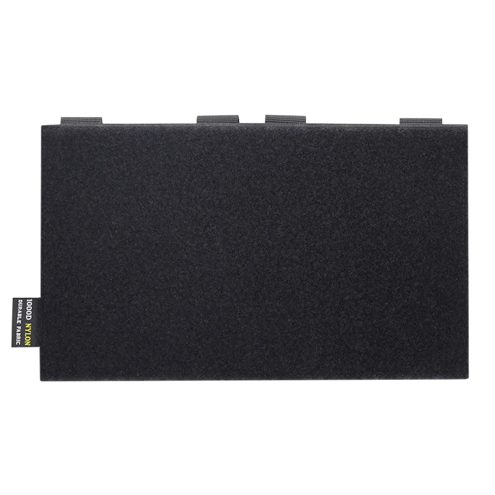 1Pc 15X25cm Tactical Vest Molle Hook&Loop Adapter Panel Chest Hanging EDC Patch Badge Expansion Mount Board Hunting Accessory