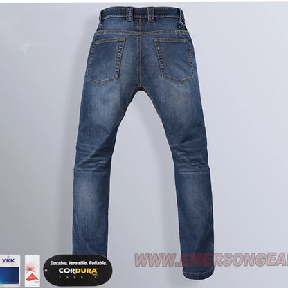 Emersongear Fashion Freedom Tactical Jeans Duty Cargo Trousers Ergonomic DENIM Pants Camping Hiking Hunting Outdoor