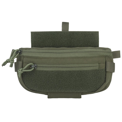 Tactical Drop Pouch Hanger Pouch Compact Abdominal Dangler Pack Quick Release Shoulder Bag Vest Plate Carrier Airsoft Gear