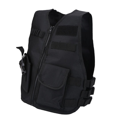 Boys Vest Kid Adjustable Vest Tactic Breathable Children Kids Protective Waistcoat for Outdoor Hunting Tactical Gear Emersongear