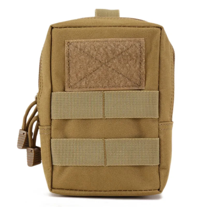 Outdoor Mini Medical Molle Waist Bag Survival Tool First Aid Storage Pack Tactical Pouch Camping Hunting Coin Pouch Belt Pouch