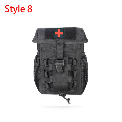 IFAK EDC Bag Waist Bag Hunting Vest Emergency Tool Kit Outdoor First Aid Kit Camping Survival Bag