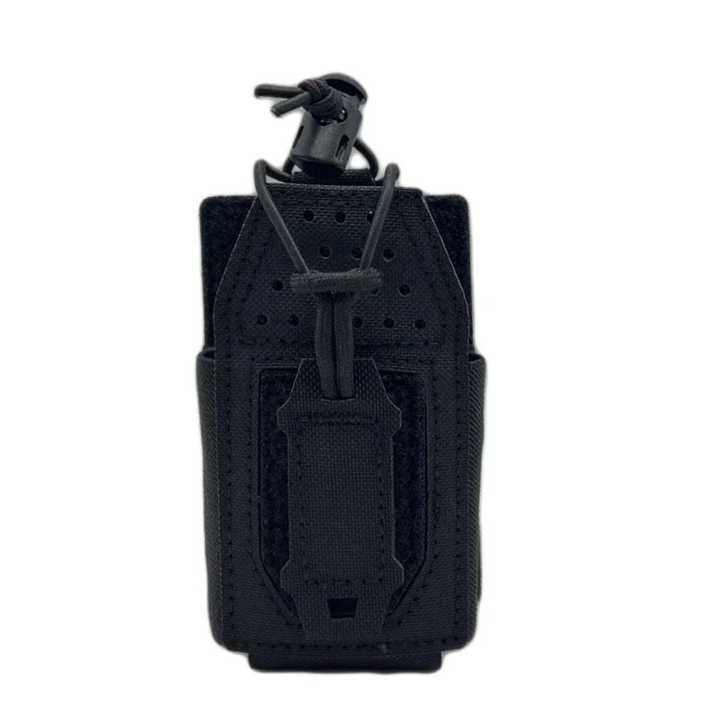 Tactical Radio Pouch Molle Walkie-talkie Radio Pouch Nylon Duty 5.56Magazine Tool Interphone Pouch Hunting Accessories Bag