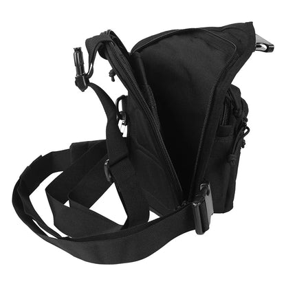 900D Nylon Tactical Sling & Leg Bag Quick Release Buckle Hook&Loop Panel Concealed Carry Handgun Holster For Shooting Hunting