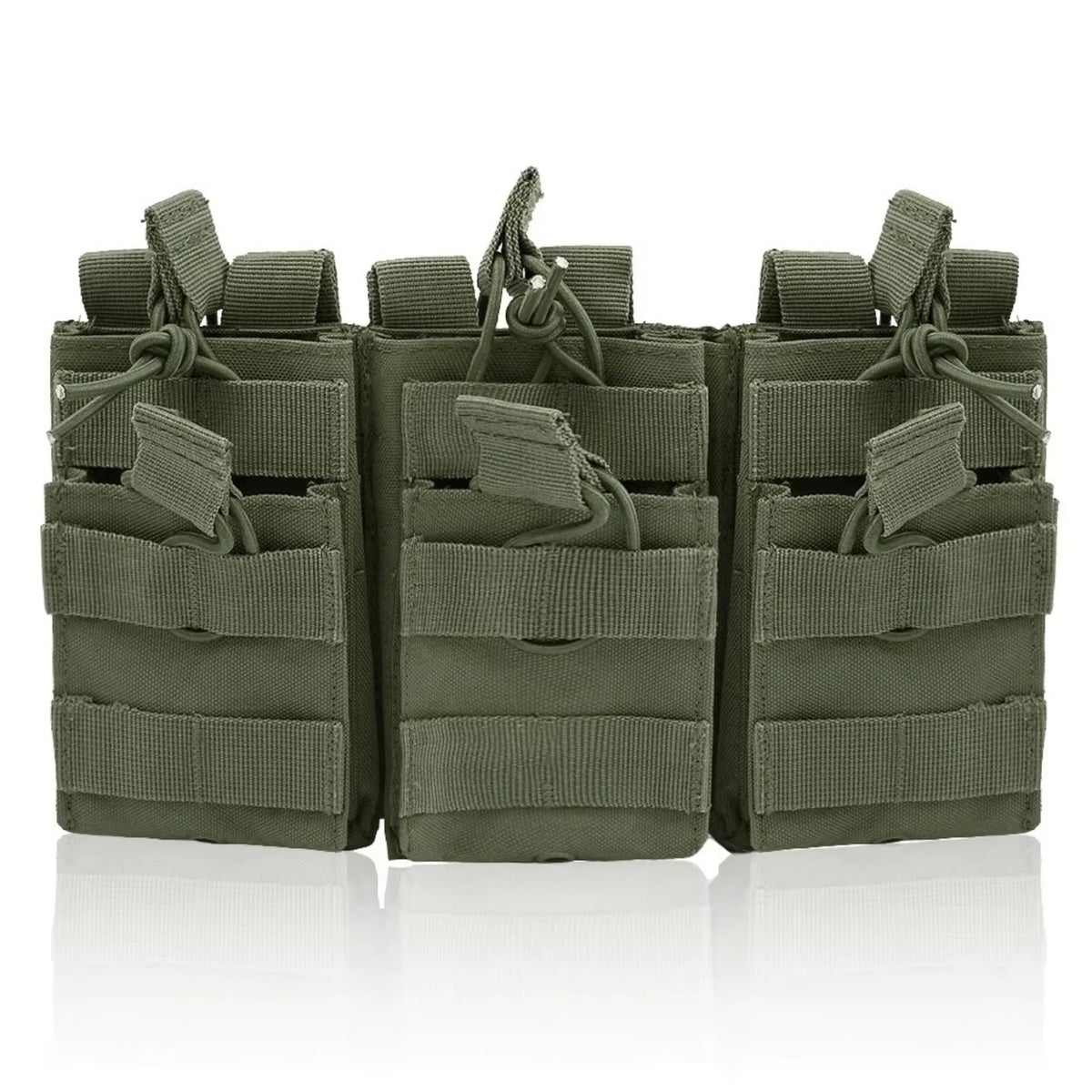 Tactical Single/Dual/Triple/Six Magazine Bag Molle Mag Pouch for Airsoft Ammunition 5.56mm M4 AR15 AK Assault Rifle Hunting