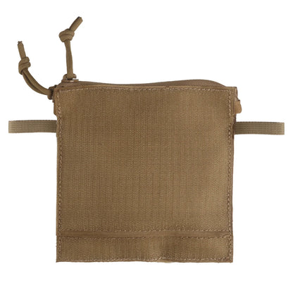 Tactical Admin Pouch Small Pocket Hook And Loop Pouches Organizer Zipper Closure Bag Insert Chest Rig Hunting Vest Accessories