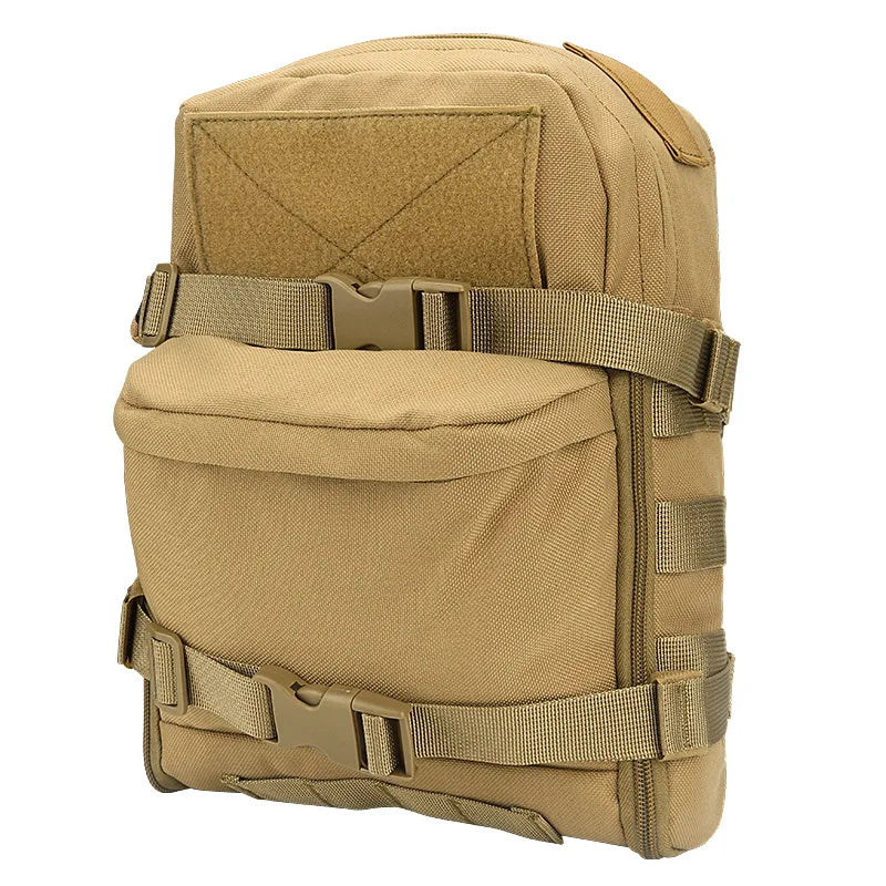 Tactical Molle  Bag, Mini Water Storage Backpack, Outdoor Assault Vest Pouch, Sports Portable Water Carrier