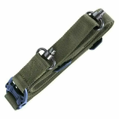 1 Pc Adjustable MS4 Tactical Quick Detach QD 1 or 2 Point Multi Mission 1.25" Rifle Sling Quick Release Single Point Rifle Sling