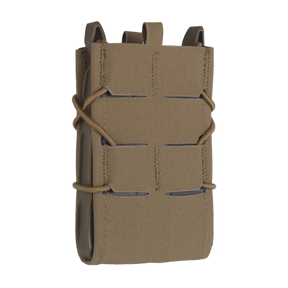 Tiger V2 Single Double Magazine Pouch Set Molle Hook-Loop Mag Carrier Rifle AR 5.56 .233 AK 7.62 .308 Magazine Holster Airsoft