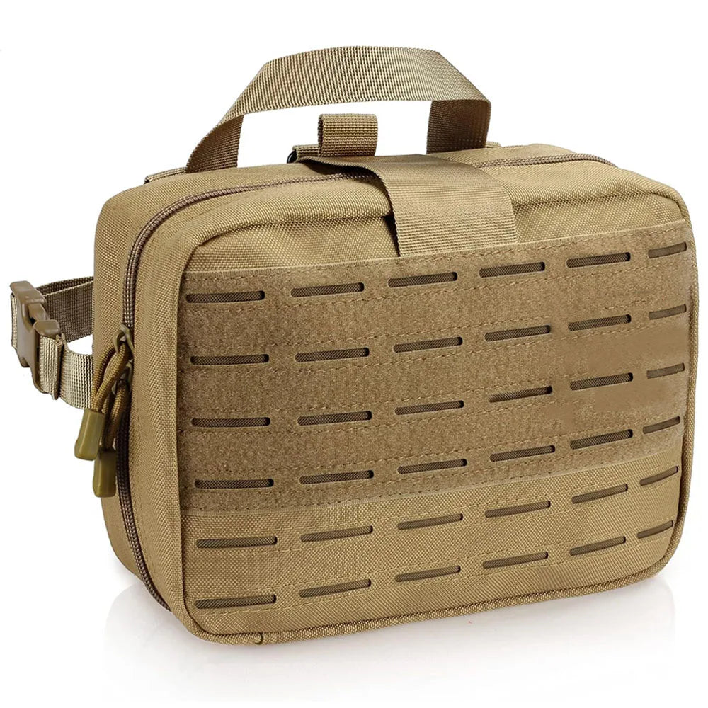 Outdoor Molle Medical Bag EDC Pouch Organizer First Aid Kit Large Capacity IFAK EMT Waist Pack for Hunting Camping Travel