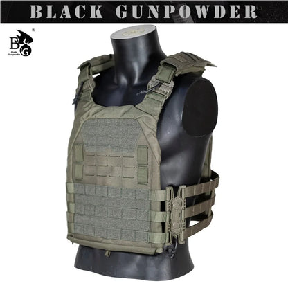 Y DONG Third generation laser cutting RG color 500D anti infrared flame retardant tactical quick detachable lightweight PC vest
