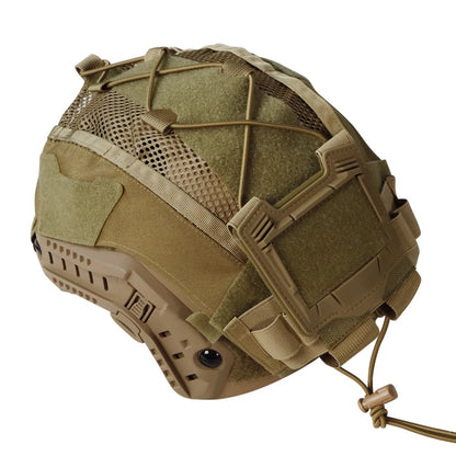BOOIU Tactical Helmet Cloth with Battery Pouch for Helmet Outdoor Sport Hunting 500D Nylon CS Airsoft Helmet Cover Battery Pack
