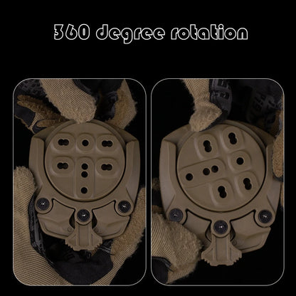 Tactical Drop Leg Platform 360 Degree Leg Strap Hunting Gun Holster Thigh Holster Modular Holster Adapter for G17/19 M9 PX4